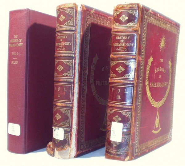 3V Set HISTORY OF FREEMASONRY Gould Antiquities