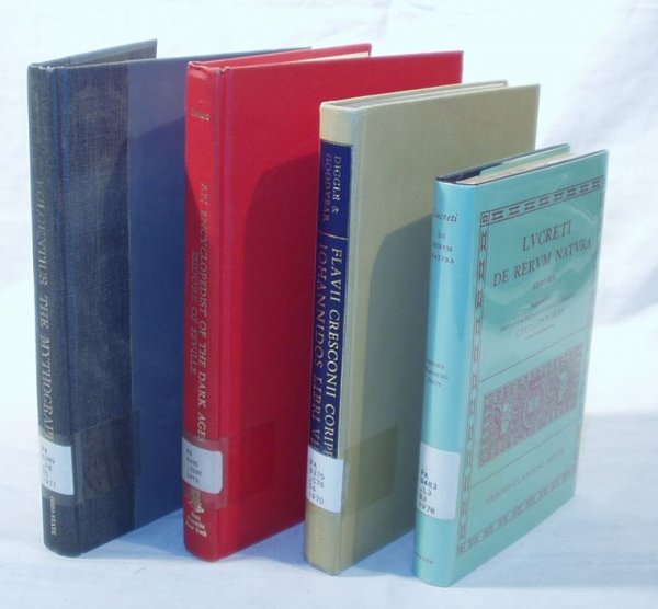 4V EARLY LATIN WRITINGS De Rervm Iohannidos Diggl