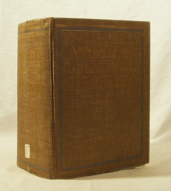 WEBSTER'S NEW 20TH CENTURY DICTIONARY 1966 2nd Ed