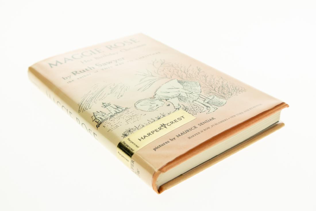 Ruth Sawyer MAGGIE ROSE HER BIRTHDAY CHRISTMAS Signed &: Ruth Sawyer MAGGIE ROSE HER BIRTHDAY CHRISTMAS Signed & Illustrated By Maurice Sendak Original Dust Jacket Childrens Literature Bangor Maine Title: Maggie Rose: Her Birthday Christmas Author: Ruth Sa