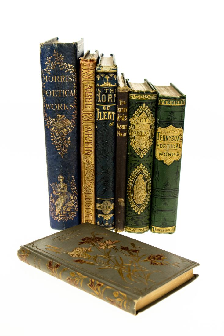 7V Collectible Poetry DECORATIVE ANTIQUE POETRY (1 of 20)