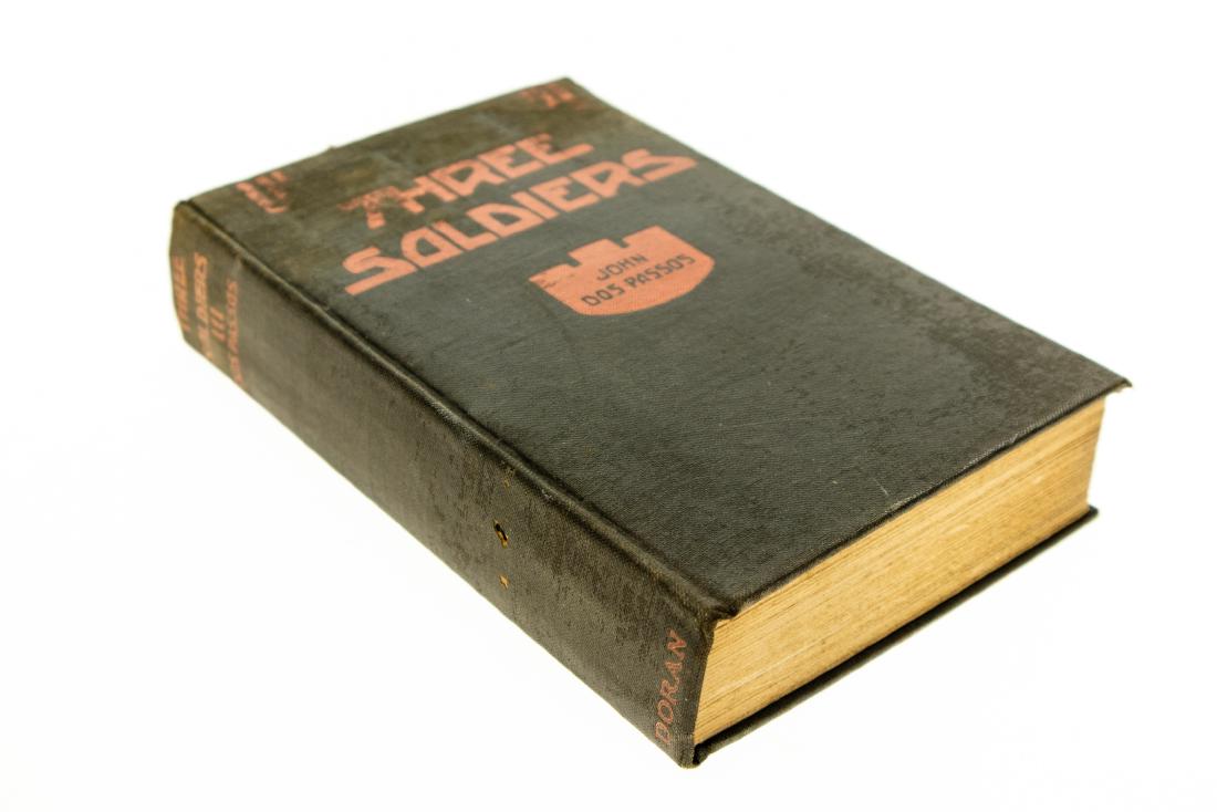 John Dos Passos THREE SOLDIERS 1921 Antique First (1 of 4)