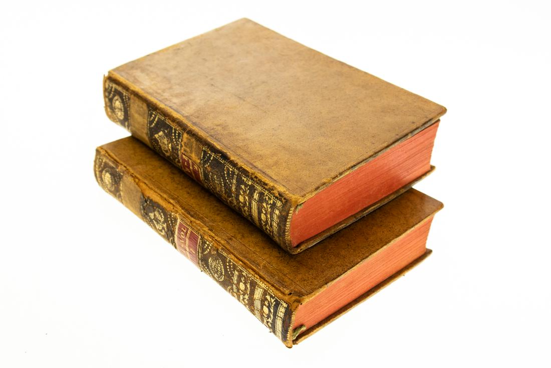 2V Fr Noel DICTIONNAIRE DE LA FABLE 1801 Antique French (1 of 6)