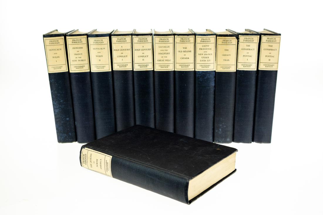12V Francis Parkman THE WORKS OF FRANCIS PARKMAN 1922 (1 of 15)