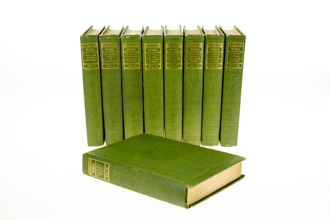 9V Robert Louis Stevenson THE VAILIMA EDITION OF THE (1 of 12)