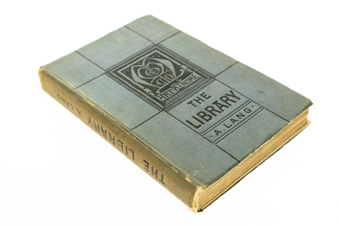 Andrew Lang THE LIBRARY 1881 First Edition Andrew (1 of 17)