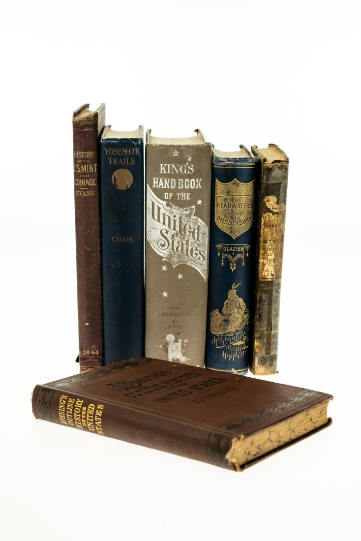 6V Collectible History Books DECORATIVE ANTIQUE (1 of 19)