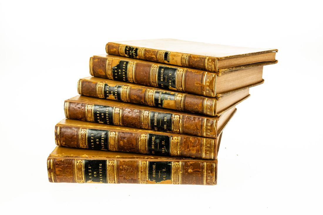 6V Abate Luigi Lanzi THE HISTORY OF PAINTING IN ITALY (1 of 12)