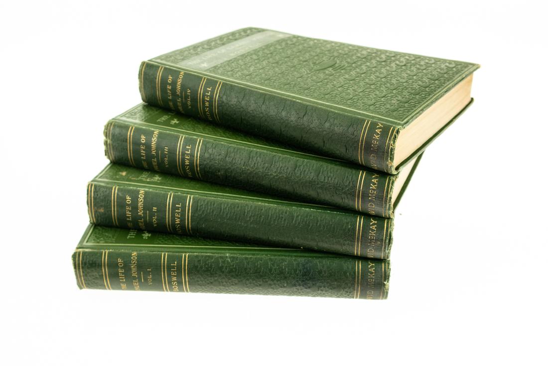 4V James Boswell THE LIFE OF SAMUEL JOHNSON LLD (1 of 17)