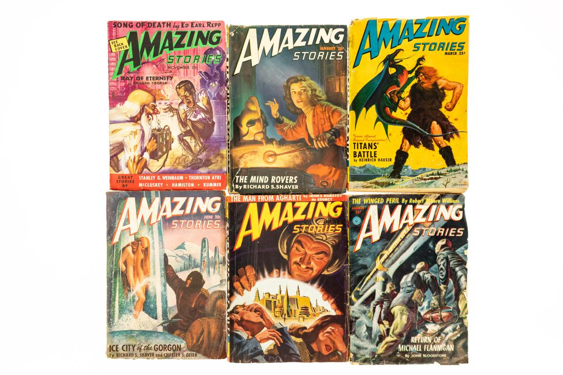 6V Vintage & Antique Magazine Issues AMAZING STORIES (1 of 15)