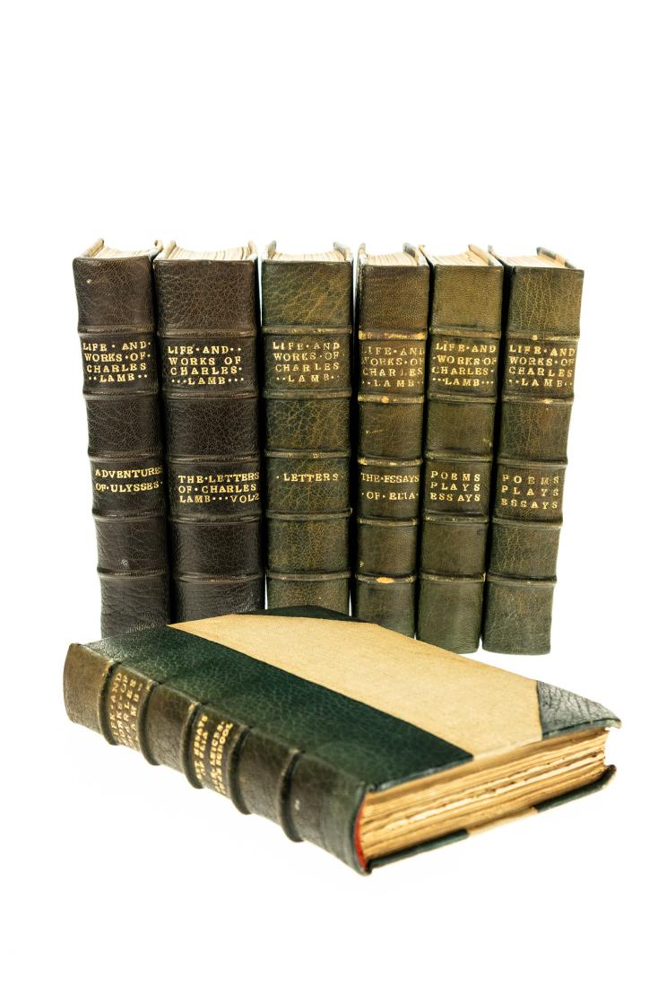 7V Charles Lamb THE LIFE AND WORKS OF CHARLES LAMB (1 of 20)