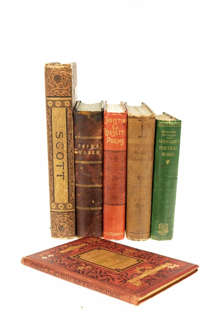 6V Collectible Poetry DECORATIVE ANTIQUE POETRY (1 of 18)