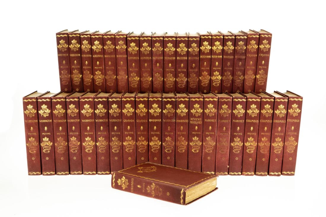 39V Washington Irving THE WORKS OF WASHINGTON IRVING (1 of 20)