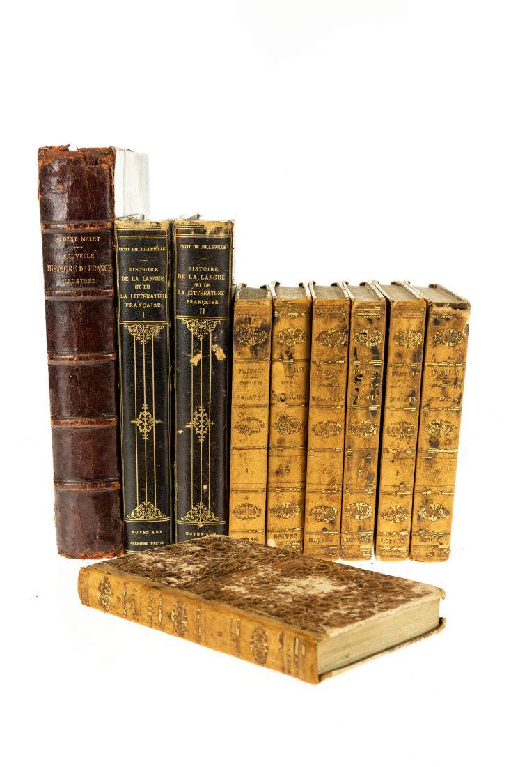 10V Decorative Antique Books LEATHERBOUND HISTORY OF (1 of 18)