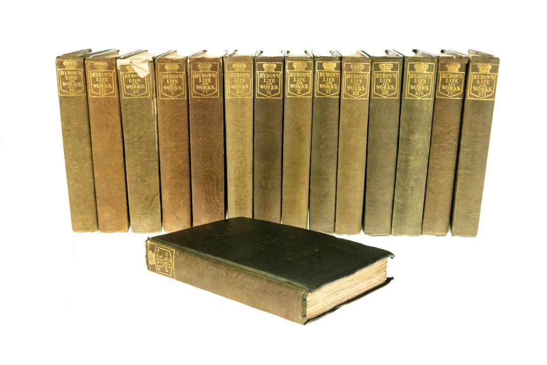 15V Thomas Moore THE WORKS OF LORD BYRON WITH HIS (1 of 17)