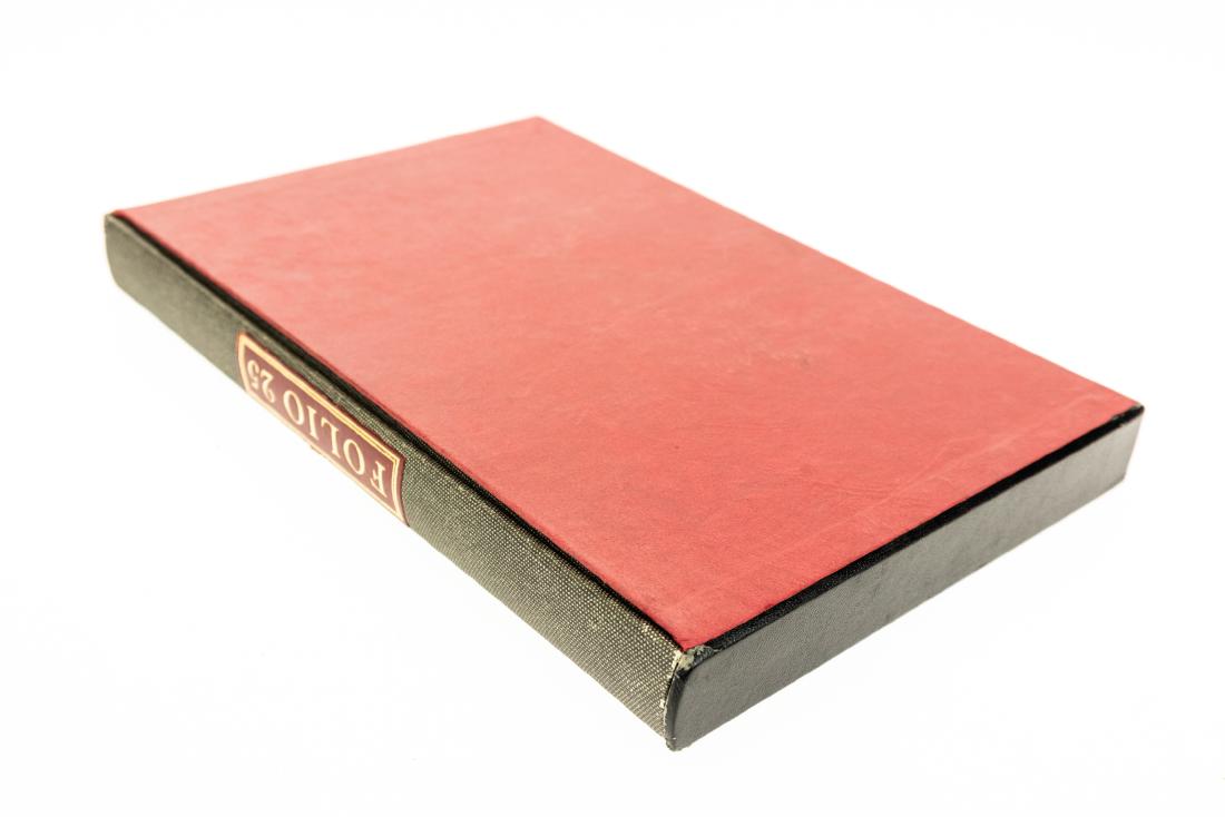 FOLIO 25 A BIBLIOGRAPHY OF THE FOLIO SOCIETY 1947-1971: FOLIO 25 A BIBLIOGRAPHY OF THE FOLIO SOCIETY 1947-1971 1972 Slipcase Appraisal by Sir Francis Meynell Sandra Raphael Illustrated Printing History Typography Binding Publications Title: Folio 25: A Bib