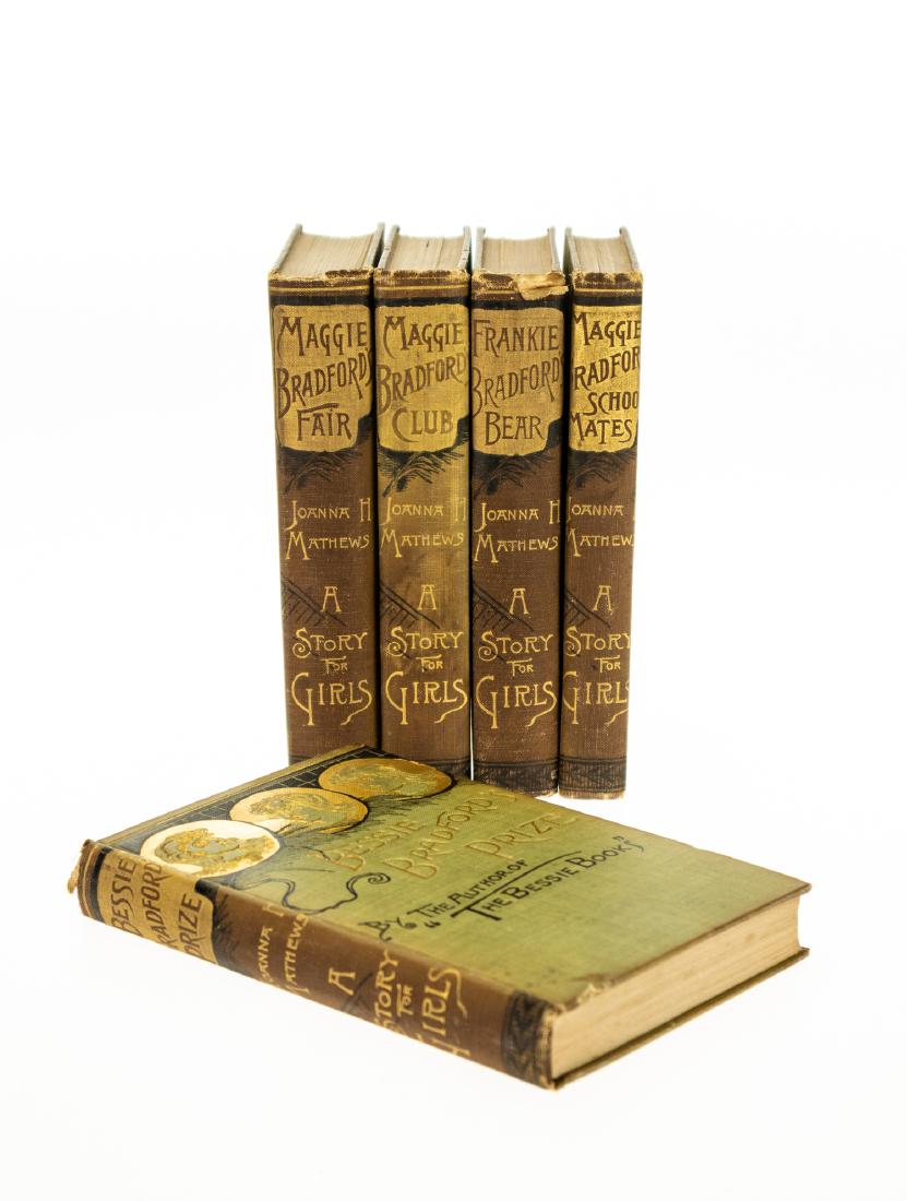 5V Joanna H Mathews UNIFORMLY BOUND NOVELS Victorian (1 of 14)
