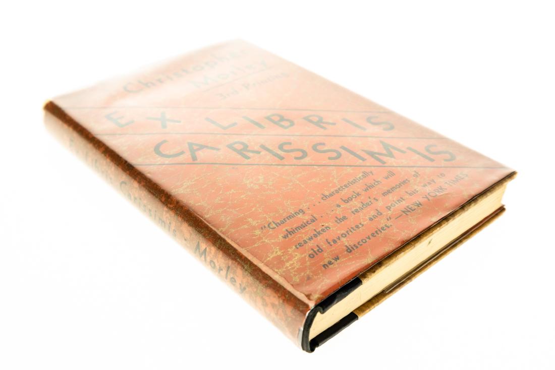Christopher Morley EX LIBRIS CARISSIMIS 1932 (1 of 5)