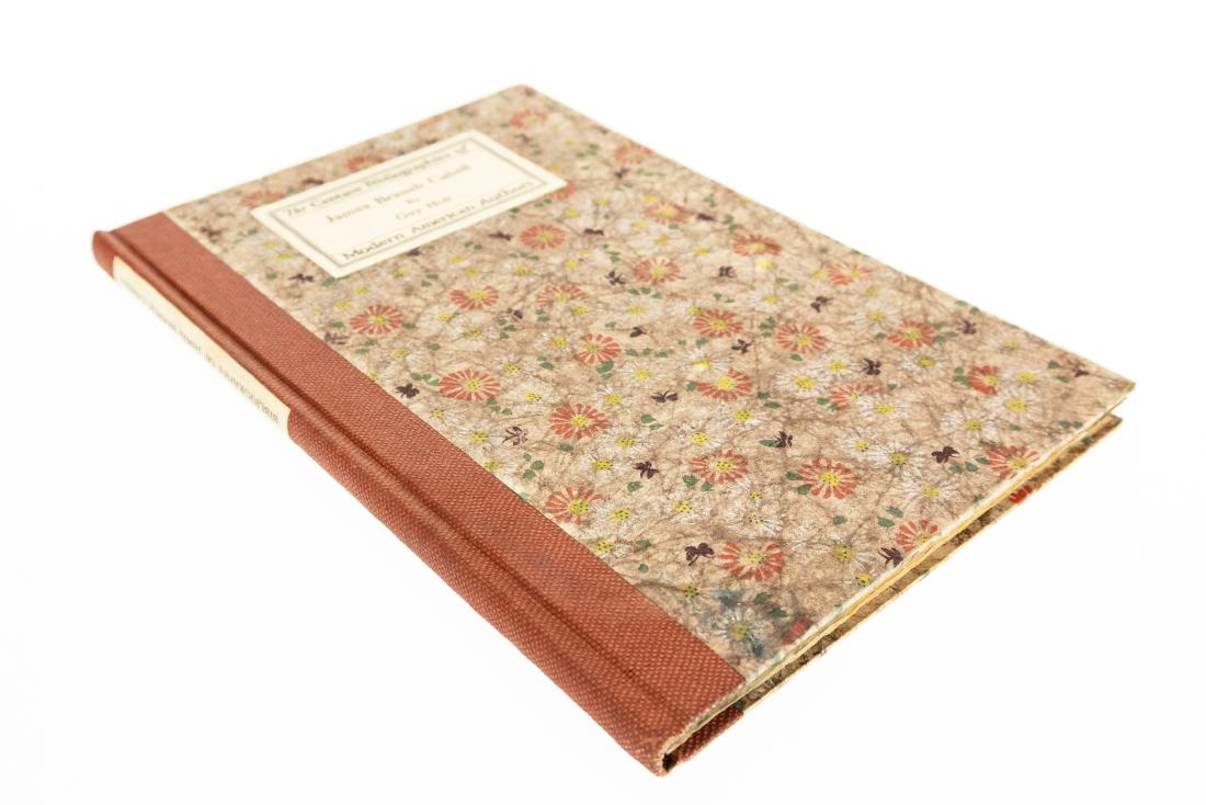 Guy Holt A BIBLIOGRAPHY OF THE WRITINGS OF JAMES BRANCH (1 of 4)