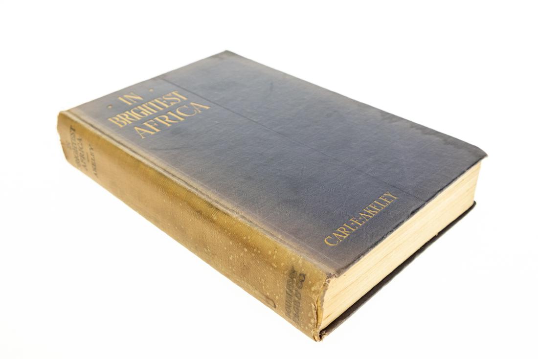 Carl E Akeley IN BRIGHTEST AFRICA 1923 Scarce First: Carl E Akeley IN BRIGHTEST AFRICA 1923 Scarce First Edition Illustrated Photographs Taxidermy Sculptor Autobiography Theodore Roosevelt Adventure Travel Gorilla Elephants Hunting Big Game Conservation