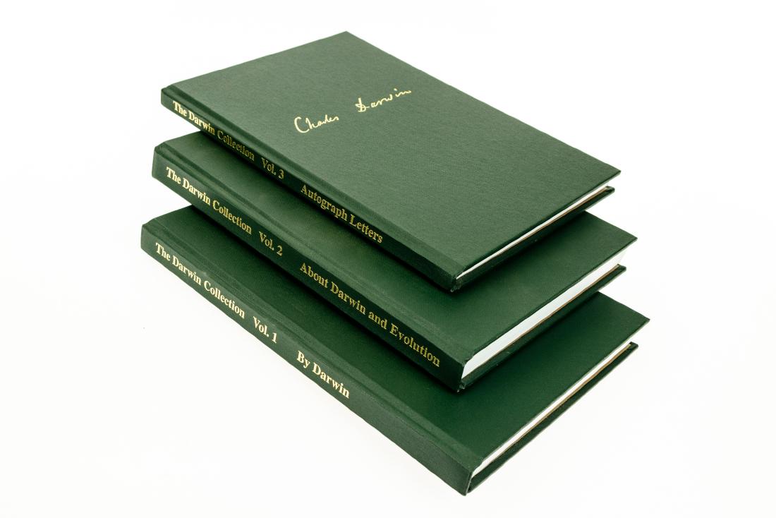 3V Michele Kohler THE DARWIN COLLECTION 2003 Chris: 3V Michele Kohler THE DARWIN COLLECTION 2003 Chris Kohler Michael Ruse Charles Darwin Bibliography History Reference Scarce Illustrated Evolution Autograph Letters Heritage Bookshop Maggs Bros Bernard