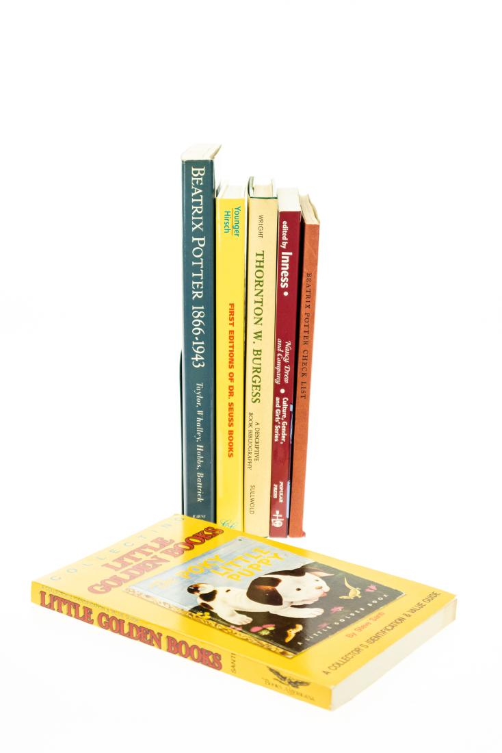 6V Collectible Reference HISTORY OF CHILDRENS BOOKS: 6V Collectible Reference HISTORY OF CHILDRENS BOOKS Bibliographies Juvenile Series Nancy Drew Gender Girls Series Thornton W Burgess Beatrix Potter Peter Rabbit Little Golden Books Collecting Dr Seuss