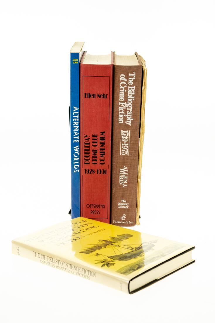 5V Literary Reference HISTORY OF SCI-FI FANTASY & CRIME: 5V Literary Reference HISTORY OF SCI-FI FANTASY & CRIME FICTION Bibliography Utopian Literature Penn State Library Illustrated History Mystery Detective Suspense Gothic Police Doubleday Crime Club Fir