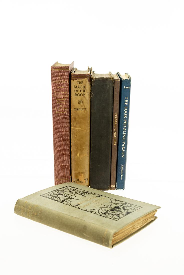 6V Books-On-Books HISTORY OF BOOK COLLECTING Frederic G: 6V Books-On-Books HISTORY OF BOOK COLLECTING Frederic G Melcher Reminiscences Lewis Leary Author-Signed Mason Locke Weems Parson William Harris Arnold Armorial Book Plate Earl Robert Bruce Lindsay Wil