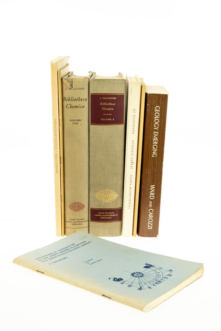 8V Science Reference HISTORY OF SCIENTIFIC BOOKS: 8V Science Reference HISTORY OF SCIENTIFIC BOOKS Books-On-Books Bibliographies Author-Signed Herbert Klickstein Marie Curie Albert Einstein Interlibrum Astronomical Literature Ernst Zinner Collection 