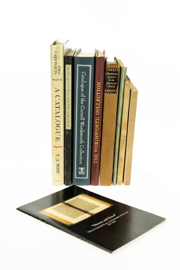 9V Books-On-Books LITERARY & PRINTING HISTORY: 9V Books-On-Books LITERARY & PRINTING HISTORY Bicentenary Samuel Johnson The Grolier Club Quotations Ecclesiastical Censorship Of Books Hugh Walpole Francis Bacon Essays Limited Edition Author-Signed 