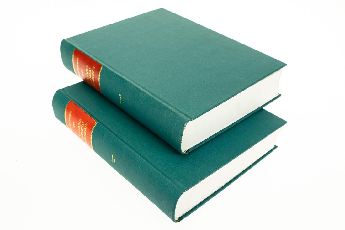 2V Moritz Steinschneider CATALOGUS LIBRORUM HEBRAEORUM: 2V Moritz Steinschneider CATALOGUS LIBRORUM HEBRAEORUM IN BIBLIOTHECA BODLEIANA c1967 Very Scarce Limited Edition Facsimile Reprint Of 1860 Edition Hebrew Books 19th Century Catalogue Bodleian Library