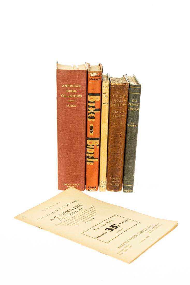 6V Vintage & Antique Books-On-Books HISTORY OF: 6V Vintage & Antique Books-On-Books HISTORY OF BOOKSELLING & COLLECTING Charles Isaac Elton Mary Augusta Elton Illustrated Private Library Arthur L Humphreys Abraham Lincoln Books Catalogue A C Swinbu
