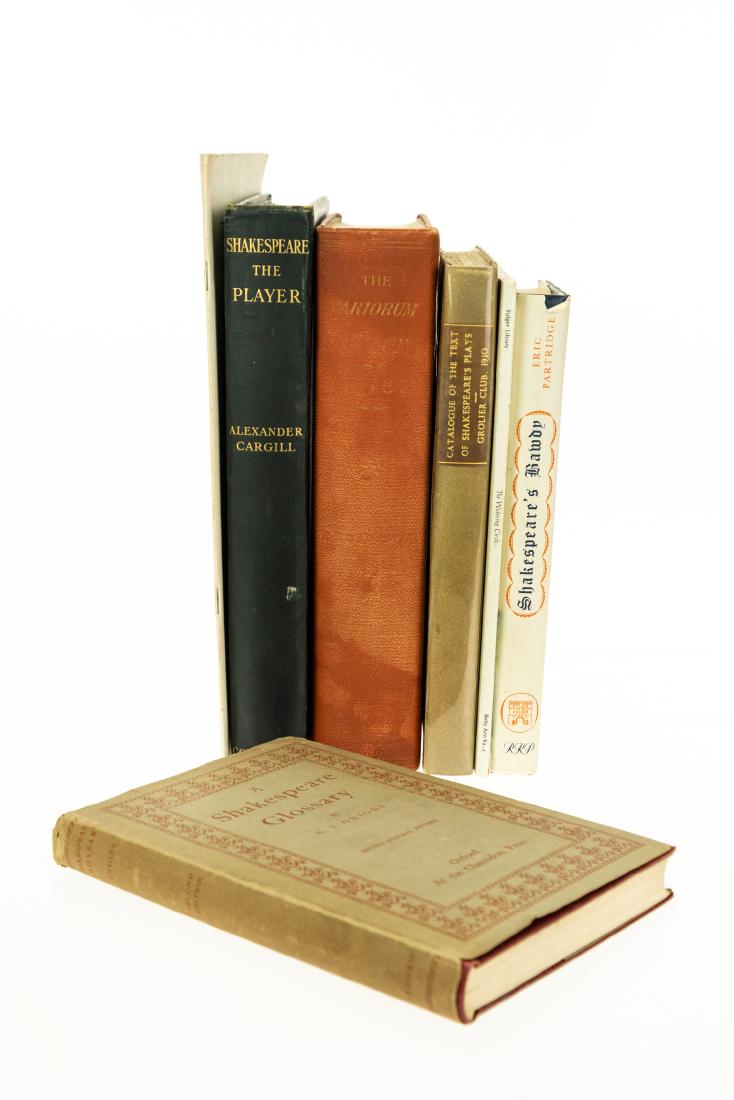 7V Literary Reference BOOKS-ON-BOOKS SHAKESPEARE: 7V Literary Reference BOOKS-ON-BOOKS SHAKESPEARE Bibliographic Vintage & Antique Folios Quartos Catalogue No 138 HP Kraus Old & Rare Books Glossary Bawdy Literary & Psychological Essay Catalogue Exhib