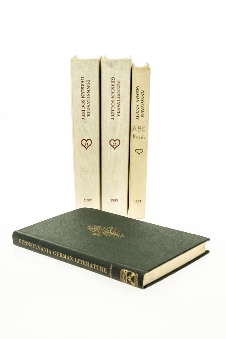 4V HISTORY OF PENNSYLVANIA & GERMAN AMERICAN BOOKS: 4V HISTORY OF PENNSYLVANIA & GERMAN AMERICAN BOOKS Bibliographies ABCs Literature Trends Abraham Harley Cassel 19th Century Book Collector Marriage Records Printing History Oswald Seidensticker Wilbur