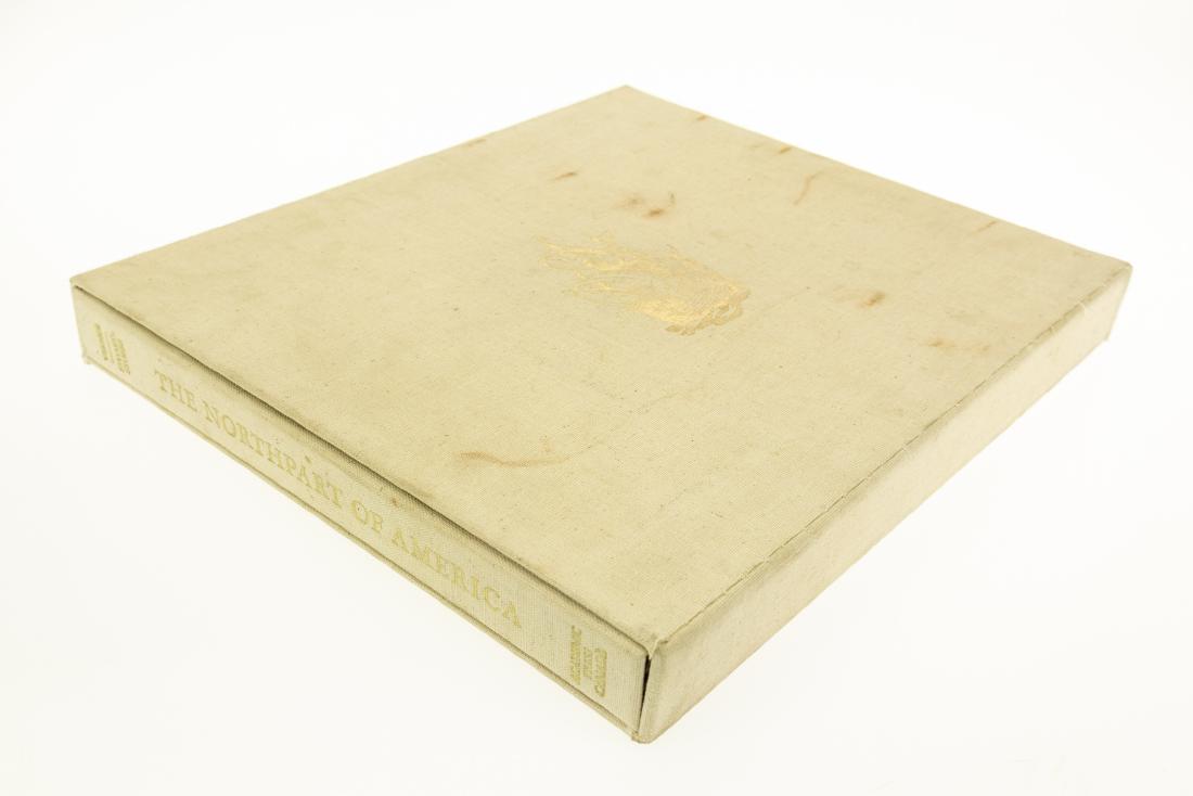 Coolie Berner And Basil Stuart-Stubbs THE NORTHPART OF: Coolie Berner And Basil Stuart-Stubbs THE NORTHPART OF AMERICA 1979 Author-Signed Limited First Edition Scarce Slipcase Decorative Cloth And Gilt Binding Maps North America 1556-1875 History Canada Pa