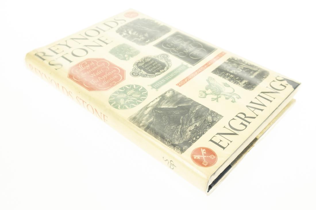 Reynolds Stone ENGRAVINGS WITH AN INTRODUCTION BY THE: Reynolds Stone ENGRAVINGS WITH AN INTRODUCTION BY THE ARTIST AND AN APPRECIATION BY KENNETH CLARK 1977 First Edition Scarce Original Dust Jacket English Artist Source Book Typography Artwork Painter T