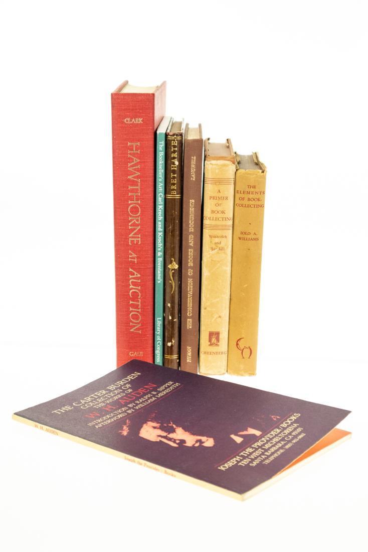 7V Vintage And Antique HISTORY OF BOOKSELLING AND: 7V Vintage And Antique HISTORY OF BOOKSELLING AND COLLECTING First Printing Primer John T Winterich Iolo A Williams booksellers Art Karl Kroch Brentanos Conservation Of Books And Documents W H Langwel