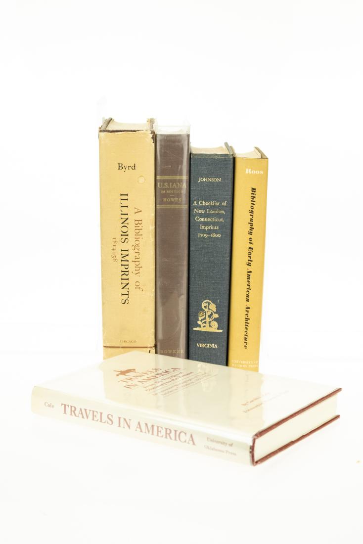 5V Collectible Reference AMERICAN BOOKS-ON-BOOKS AND: 5V Collectible Reference AMERICAN BOOKS-ON-BOOKS AND LITERARY HISTORY Bibliographies Checklist New London Connecticut Imprints 1709-1800 Early American Architecture Before 1860 Eastern And Central US 