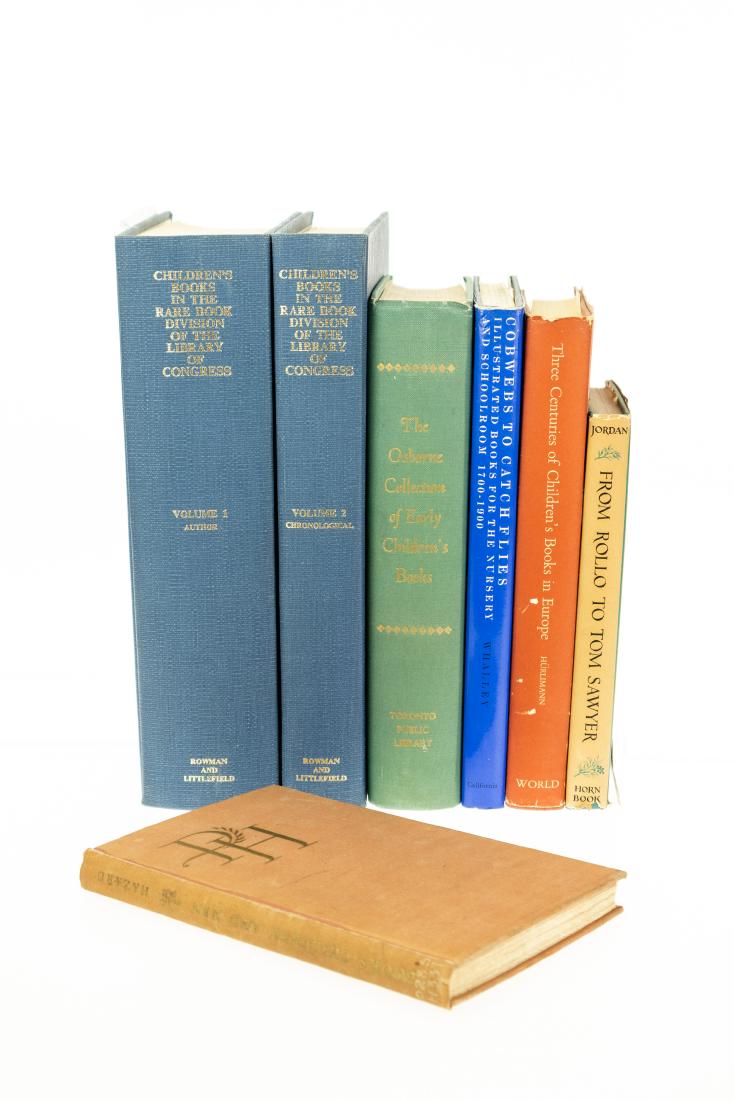 7V Books-On-Books HISTORY OF CHILDRENS BOOKS First US: 7V Books-On-Books HISTORY OF CHILDRENS BOOKS First US Edition Bibliographic Juvenile Literature Paul Hazard Books Children And Men Rollo To Tome Sawyer Papers Alice M Jordan Europe Bettina Hurlimann I
