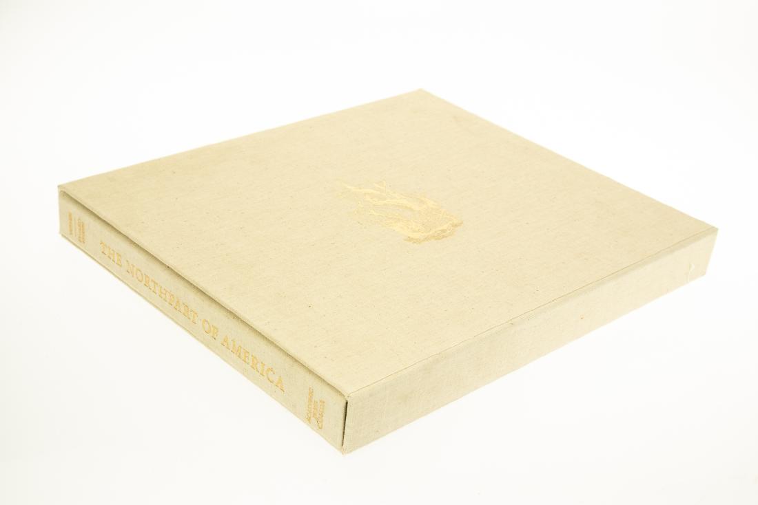 Coolie Berner And Basil Stuart-Stubbs THE NORTHPART OF: Coolie Berner And Basil Stuart-Stubbs THE NORTHPART OF AMERICA 1979 Author-Signed Limited First Edition Scarce Excellent Condition Slipcase Decorative Cloth And Gilt Binding Oversized Maps North Ameri