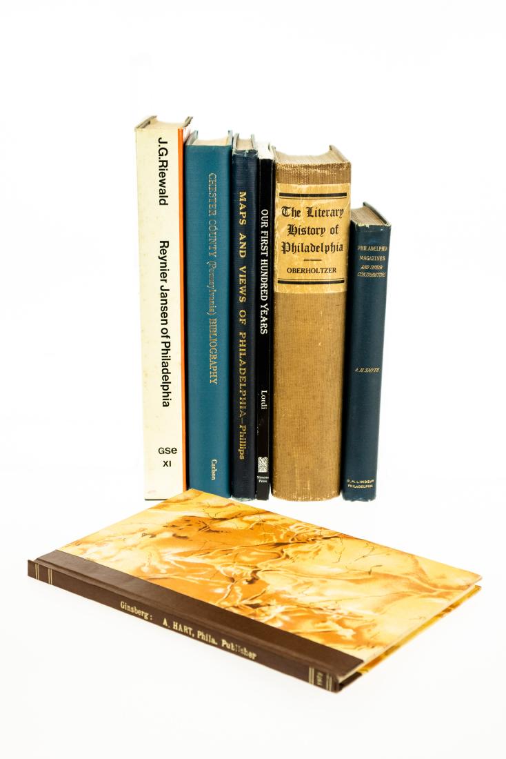 7V Books-On-Books PRINTING HISTORY OF PENNSYLVANIA: 7V Books-On-Books PRINTING HISTORY OF PENNSYLVANIA Author-Signed Limited Edition Philadelphia Bibliographies Vintage and Antique Magazines Albert H Smyth Bayard Taylor Libraries Kennett Square 100th A