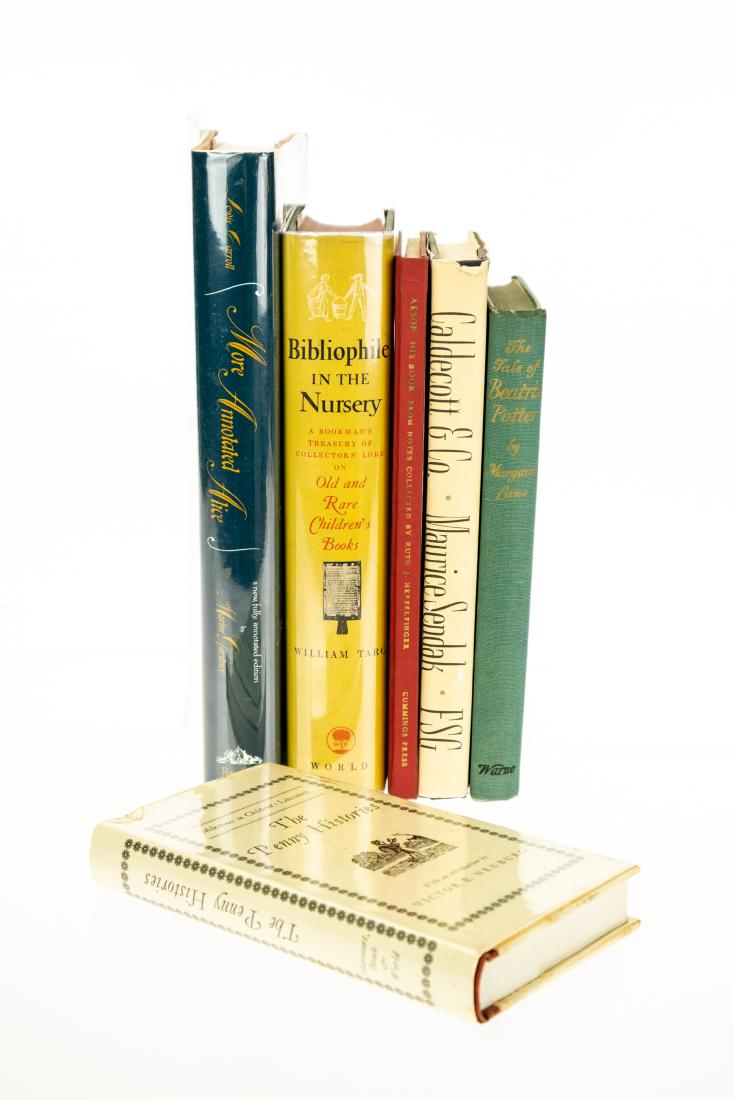6V Books-On-Books HISTORY OF CHILDRENS BOOKS AND: 6V Books-On-Books HISTORY OF CHILDRENS BOOKS AND PRINTING Bibliographic Maurice Sendak Caldecott and Co Pictures Beatrix Potter Biography Aesop Bibliophile in the Nursery William Targ More Annotated A