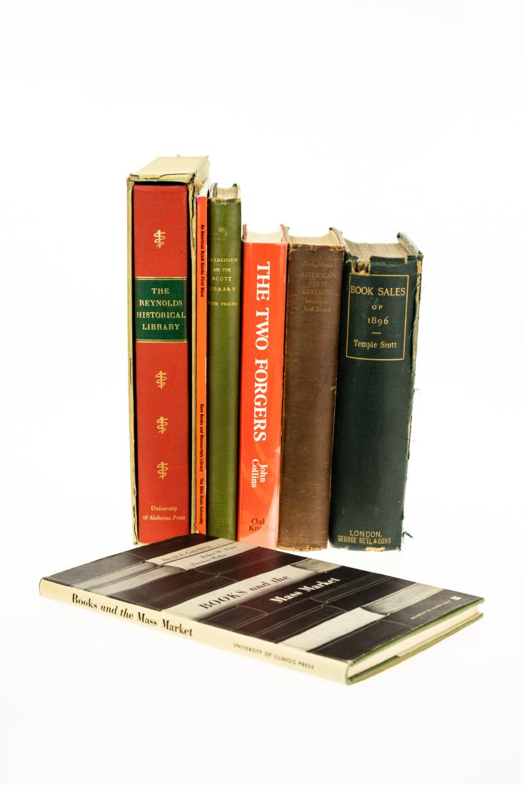 7V HISTORY OF BOOKSELLING AND COLLECTING Books-On-Books: 7V HISTORY OF BOOKSELLING AND COLLECTING Books-On-Books Bibliographic Merle Johnsons American First Editions Two Forgers Biography Harry Buxton Forman Thomas James Wise Oak Knoll Books Books Mass Mark