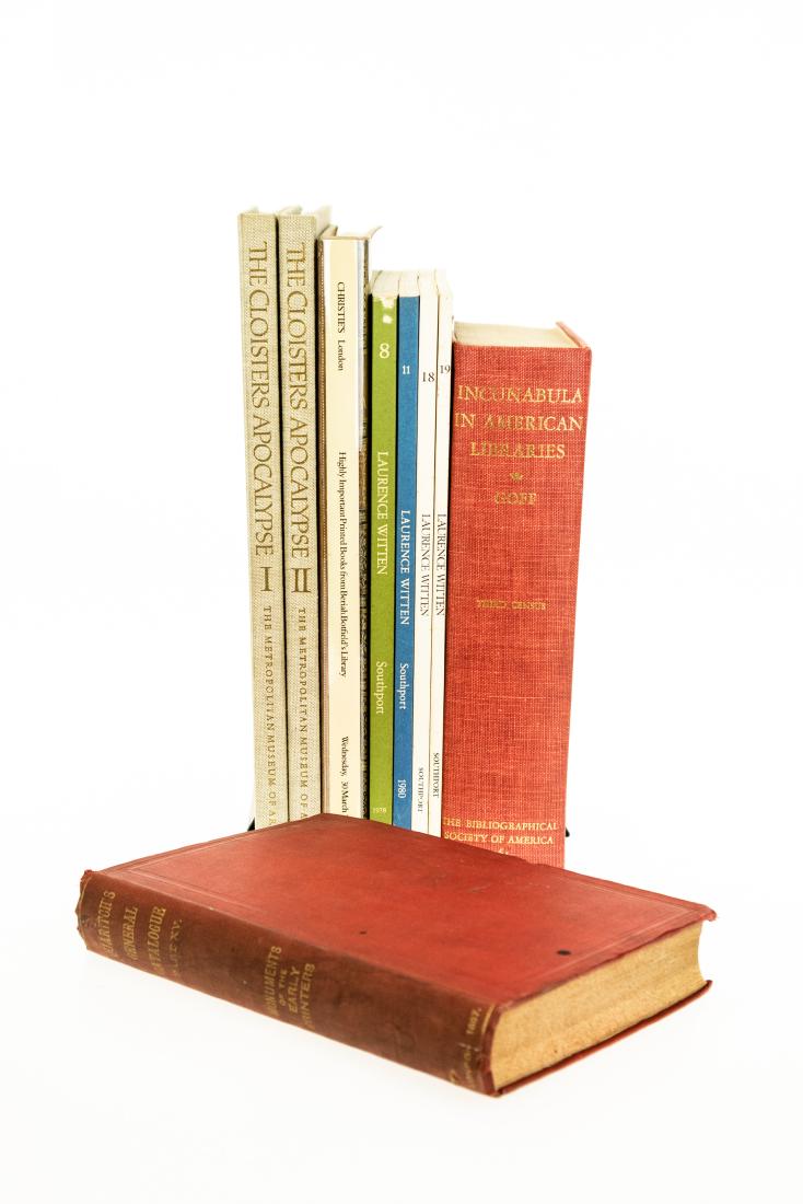 9V Books-On-Books HISTORY OF EARLY BOOKS AND: 9V Books-On-Books HISTORY OF EARLY BOOKS AND MANUSCRIPTS Bibliographic Vintage and Antique Incunabula Illumined Medieval Early Manuscripts Monuments Early Printers Bernard Quaritch 1888 Germany France