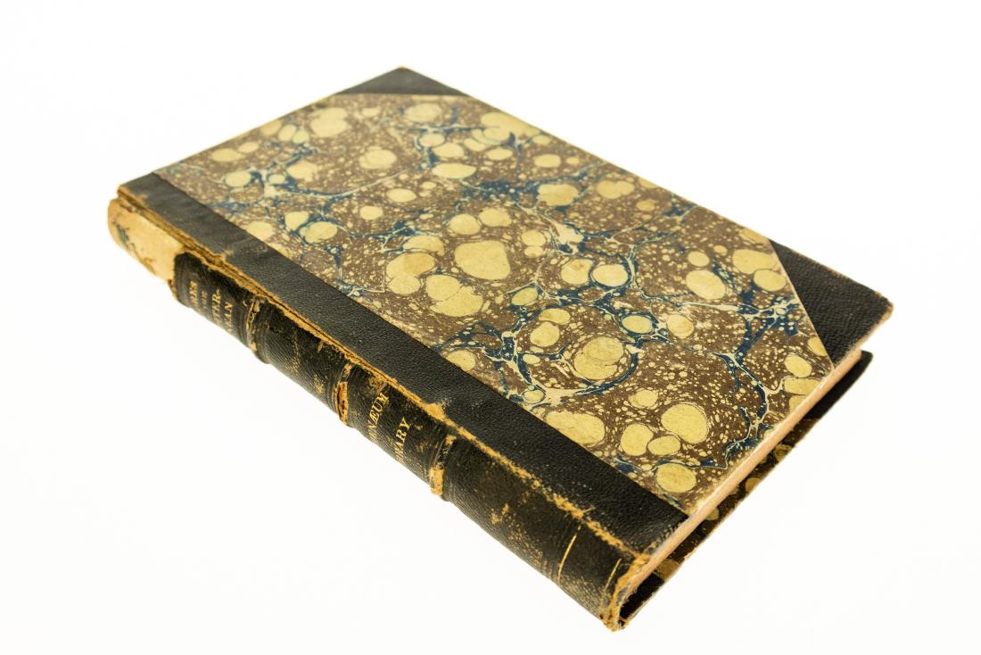 Francis Schroeder SHORES OF THE MEDITERRANEAN WITH: Francis Schroeder SHORES OF THE MEDITERRANEAN WITH SKETCHES OF TRAVEL 1846 Antique Decorative Binding Tissue-Guarded Engravings Illustrated Secretary to Commodore Joseph Smith US Forces Athens Constan