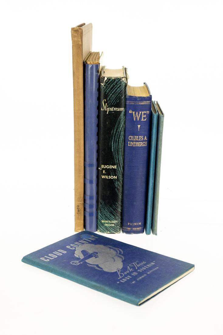 7V Vintage and Antique AVIATION HISTORY AND REFERENCE: 7V Vintage and Antique AVIATION HISTORY AND REFERENCE First Edition Author-Signed The Diary of Jimmie Mattern Wings of Youth Hawaii to Hollywood Lost in Siberia Pure Oil Company Radio Show We Charles