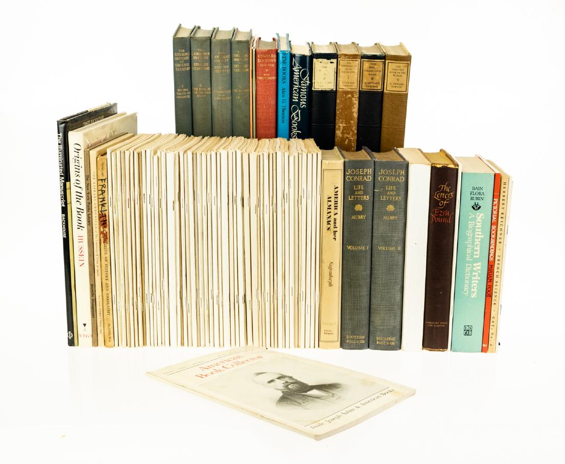 Collectible Books BOOKS-ON-BOOKS PRINTING HISTORY: Collectible Books BOOKS-ON-BOOKS PRINTING HISTORY Almanacs Manuscripts Incunabula Bookselling Collecting Bookbinding Cambridge History of English Literature Scientific Management References in New Yor