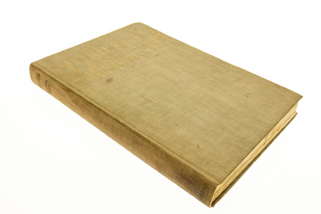 Rockwell Kent WILDERNESS A JOURNAL OF QUIET ADVENTURE: Rockwell Kent WILDERNESS A JOURNAL OF QUIET ADVENTURE IN ALASKA 1920 Gilt Engraved Illustrations Antique Adventure Memoir Travel Exploration Letters Life in Alaska Introduction by Dorothy Canfield Win