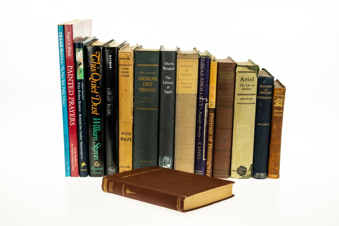 BOOKS-ON-BOOKS AND LITERARY HISTORY Vintage and Antique: BOOKS-ON-BOOKS AND LITERARY HISTORY Vintage and Antique Decorative Painted Prayers Roger S Wieck New York Public Library Tres Riches Heures Lillian Schachert Library at Night Alberto Manguel This Quie