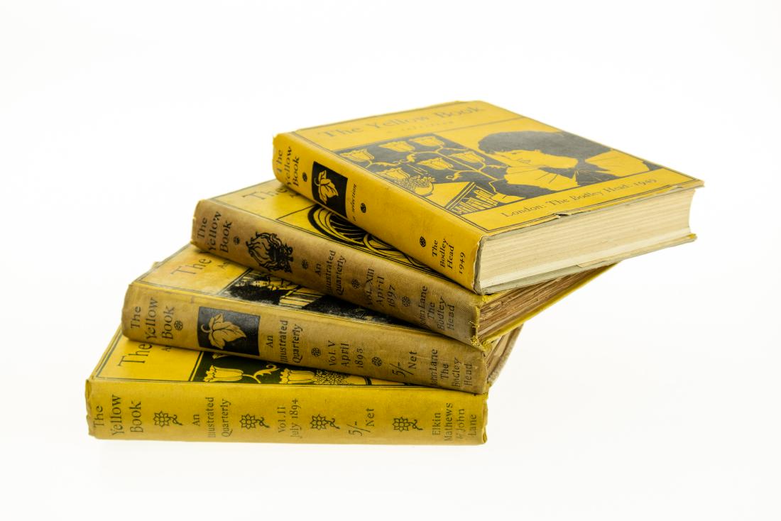 4V Vintage and Antique THE YELLOW BOOK QUARTERLY AND: 4V Vintage and Antique THE YELLOW BOOK QUARTERLY AND THE YELLOW BOOK A SELECTION 1894-1897 1949 British Literary Periodical Bodley Head Artistic Genres Poetry Short Stories Essays Art Book Details: Th